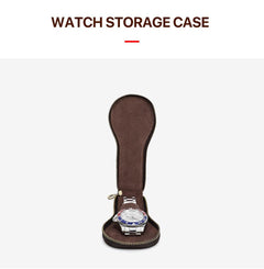 Vintage Leather Watch Travel Case | Vornask